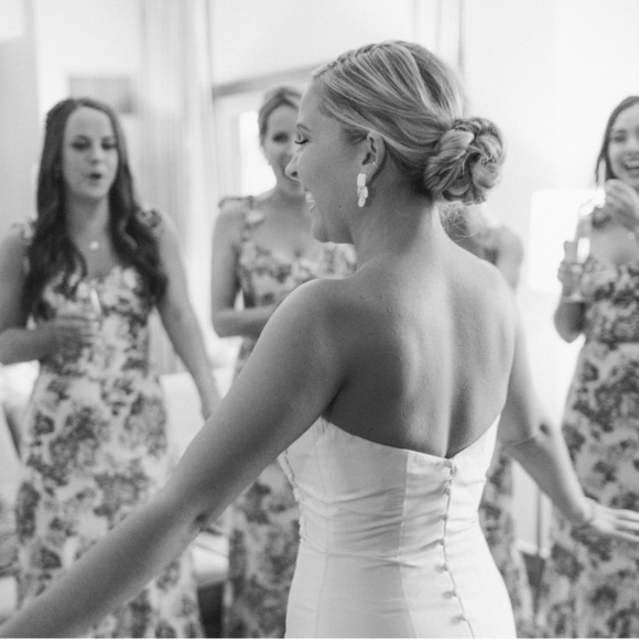 Made By Maddie Designs Callie Clover Leaf Dangles Earrings - Picture 6 of 6